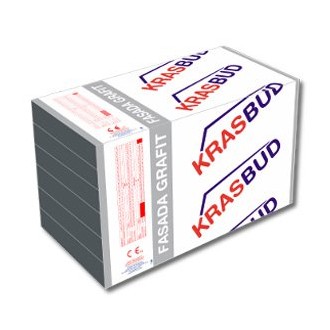 Styropian biały fasadowy marki Krasbud